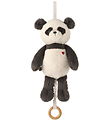 Liewood Bamse m. musik - Makenna Panda - Sandy/Dark Grey