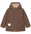 Mini A Ture Vinterjakke - MatWally Fleece - Chestnut Brown