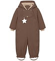 Mini A Ture Snowsuit - MatWisti Fleece - Chestnut Brown