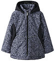 Name It Vinterjakke  - Noos - NkfMaxi - Black/ZEBRA