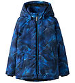 Name It Vinterjakke - NkmMax - Brilliant Blue/ABSTRACT