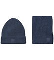 Liewood Gavesæt - Hue/Halsedisse - Lina - Classic Navy