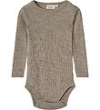 Wheat Body l/æ - Uld/Silke - Liea - khaki melange