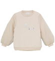 Minymo Sweatshirt - Smoke Gray m. Sølv/Tyl