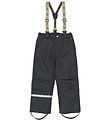 Mikk-Line Skibukser m. Seler - Recycled - Sort