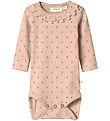 Lil Atelier Body l/æ - Rib - NbfGago - Cameo Rose
