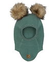 Mikk-Line Balaclava - Wool - Single Layer - Conditioner Green w.