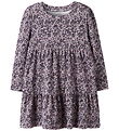 Name It Kjole - NmfOalia - Burnished Lilac m. Blomster