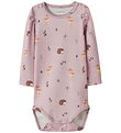 Name It Body l/æ - NbfOtia - Burnished Lilac m. Dyr