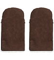 KongWalther Barnevognshandsker - Østerbro - Chocolate Brown Faux