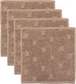 Müsli Washcloths - 4-Pack - Walnut