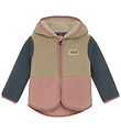 Color Kids Fleece Jakke - Baby Teddy - Woodrose
