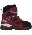 Ecco Vinterstøvler - Snow Mountain - BLACK/RED PLUM/DARK RUBY