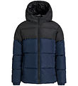 Jack & Jones Dynejakke - JjmAze - Sky Captain/BLACK BLOCKING