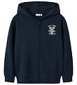 Name It Hættetrøje - NkmVoltinus - Navy Blazer/1986 New York