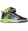 Geox Støvler m. Lys - Inex - Black/Lime