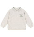Konges Sløjd Polobluse - Spotty - Off White Melange