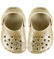 Crocs Sandaler - Littles Chunky Glitter - Sandstone