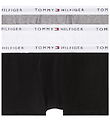 Tommy Hilfiger Boxershorts - Trunks - 3-pak - Hvid/Sort/Grey Hea