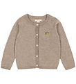 Konges Sløjd Cardigan - Uld - Strik - Mattou - Lysebrun