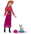 Disney Frozen Dukke - Anna + Baby Fox