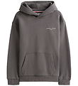 Tommy Hilfiger Hættetrøje - Washed Black