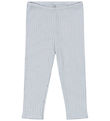 Konges Sløjd Leggings - Rib - Minnie - Gray Dawn m. Hulmønster