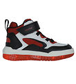 Geox Støvler  m. Lys - Buzzerlight - White/Red
