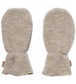 Wheat Luffer - Uldfleece - Jay - Khaki Melange