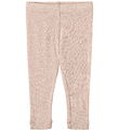 Wheat Leggings - Uld - Huldmønster - Agi - Pale Lilac