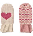 Wheat Luffer - Strik - m. Hjerte - Haansi - Rose