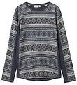 Name It Bluse - Uld - NkmWillto - Ombre Blue/ICELAND