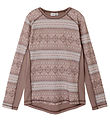 Name It Bluse - Uld - NkmWillto - Antler/Snow pattern