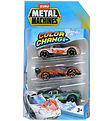 Metal Machines Multi Car Color Change - 3-pak - Assorteret