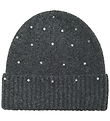 Kids Only Beanie - Knitted - KogChyna - Dark Grey Melange/Rhines
