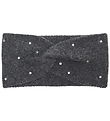 Kids Only Hårbånd - Strik - KogChyna - Dark Grey Melange/Rhinest