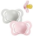 BIBS Supreme Sutter - 2-pak - Str. 2 - Symmetrisk - Haze/Blossom
