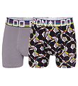 Ronaldo Boxershorts - 2-pak - Gr/Sort m. Mnster