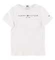 Tommy Hilfiger T-shirt - Essential - Organic - Hvid