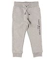 Tommy Hilfiger Sweatpants - Essential - Organic - Grmeleret