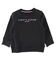 Tommy Hilfiger Sweatshirt - Essential - Organic - Sort