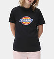 Dickies T-shirt - Icon Logo - Sort m. Logo