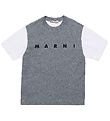Marni T-shirt - Grmeleret/Hvid
