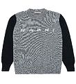 Marni Bluse - Uld - Grmeleret/Navy