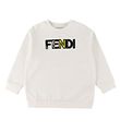 Fendi Sweatshirt - Hvid m. Logo