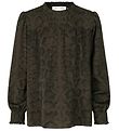 Rosemunde Bluse - Smoaked Oak Snake Print