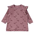 Fixoni Bluse - Grape Shake m. Print