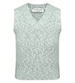 Rosemunde Vest - Alpaka/Uld - Pastel Mint Melange