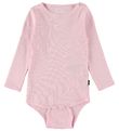 Mads Nrgaard Body l/ - Rib - Pink