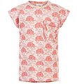 En Fant T-shirt - AOP - Peach Whip m. Blomster